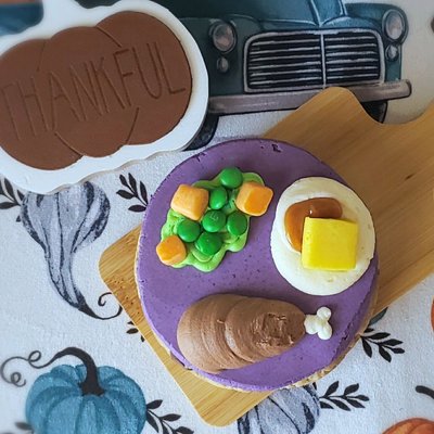 Fall Mini Cookie Cakes
