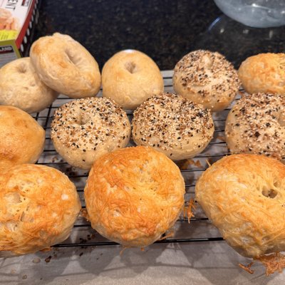 Sourdough Bagels (6)