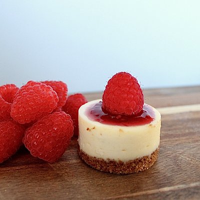 Mini Cheesecakes (Raspberry) 