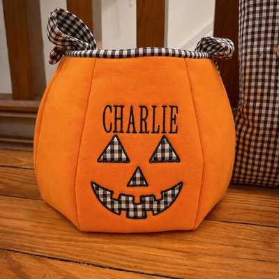 Halloween Pumpkin Bucket 