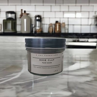 Face Mask(Red Clay Rose)