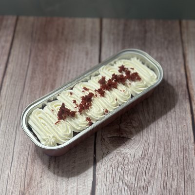 Red velvet with cream cheese icing