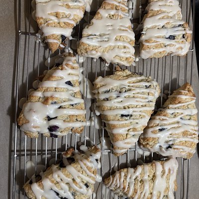 Blueberry Lemon Scone