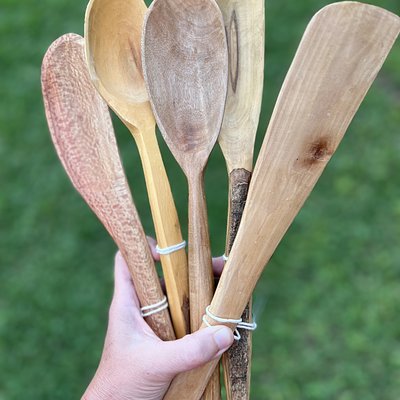 Hand Crafted wooden Spoons & Spatulas