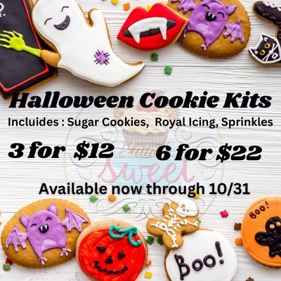  3 Piece Halloween Cookie Kit 👻