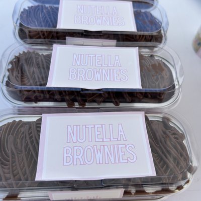Nutella Brownies 