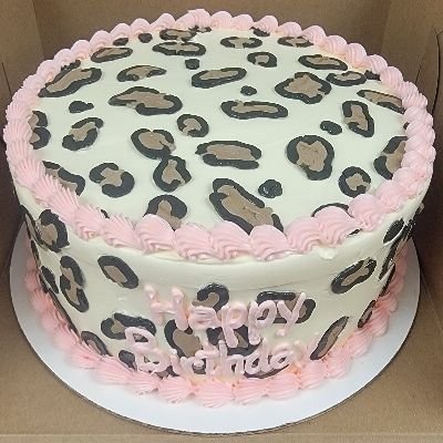 9 inch two layer round cake (15-20 servings)