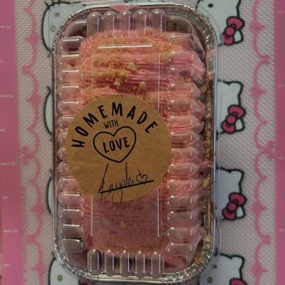 Strawberry Crunch Cake  
