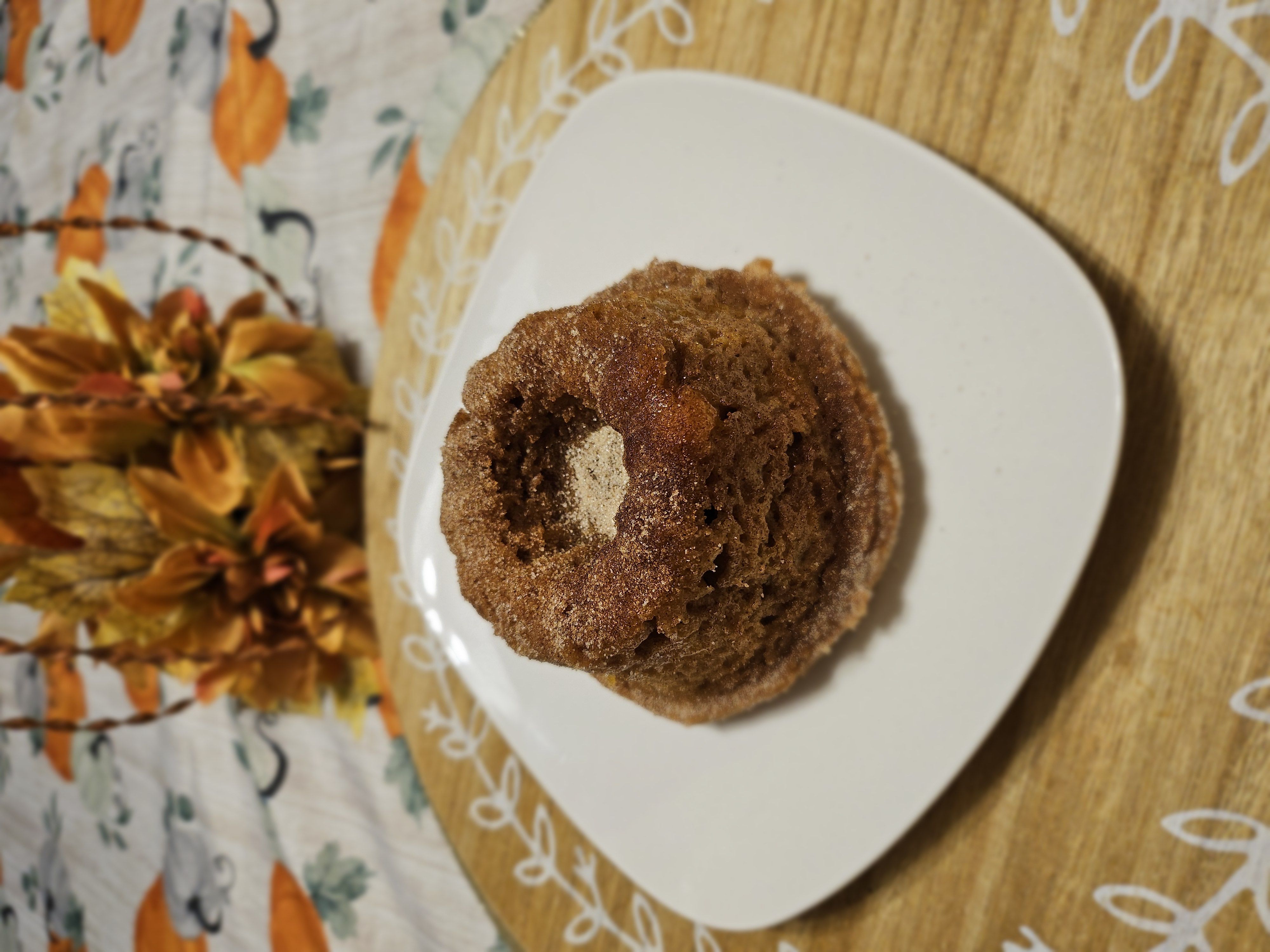 Apple Or Peach Cinnamon Sugar Mini Cakes