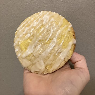Lemon Swirl Jumbo Cookie