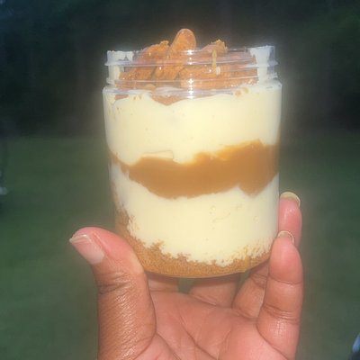Pretty Stack’d Jars Biscoff Cheesecake 