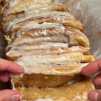 Cinnamon Roll Layer Loaf
