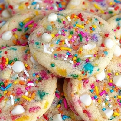 Mini Funfetti Cookies
