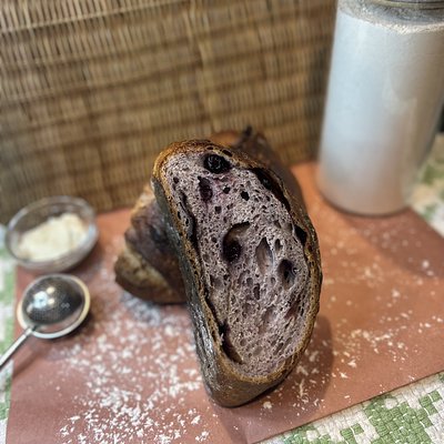 Blueberry Cinnamon Sugar Swirl Sourdough 