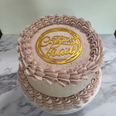 Vanilla Raspberry Cake