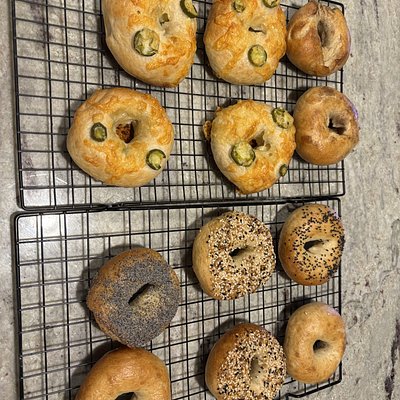 Sourdough Bagels (4 For $10~6 For $14~8 For $18~12 For $24