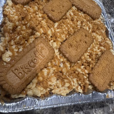 Biscoff Rice Krispie
