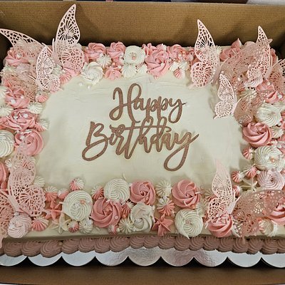 Half Sheet Cake