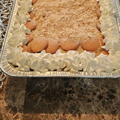 9 X 13 Medium Pan Original Banana Pudding 