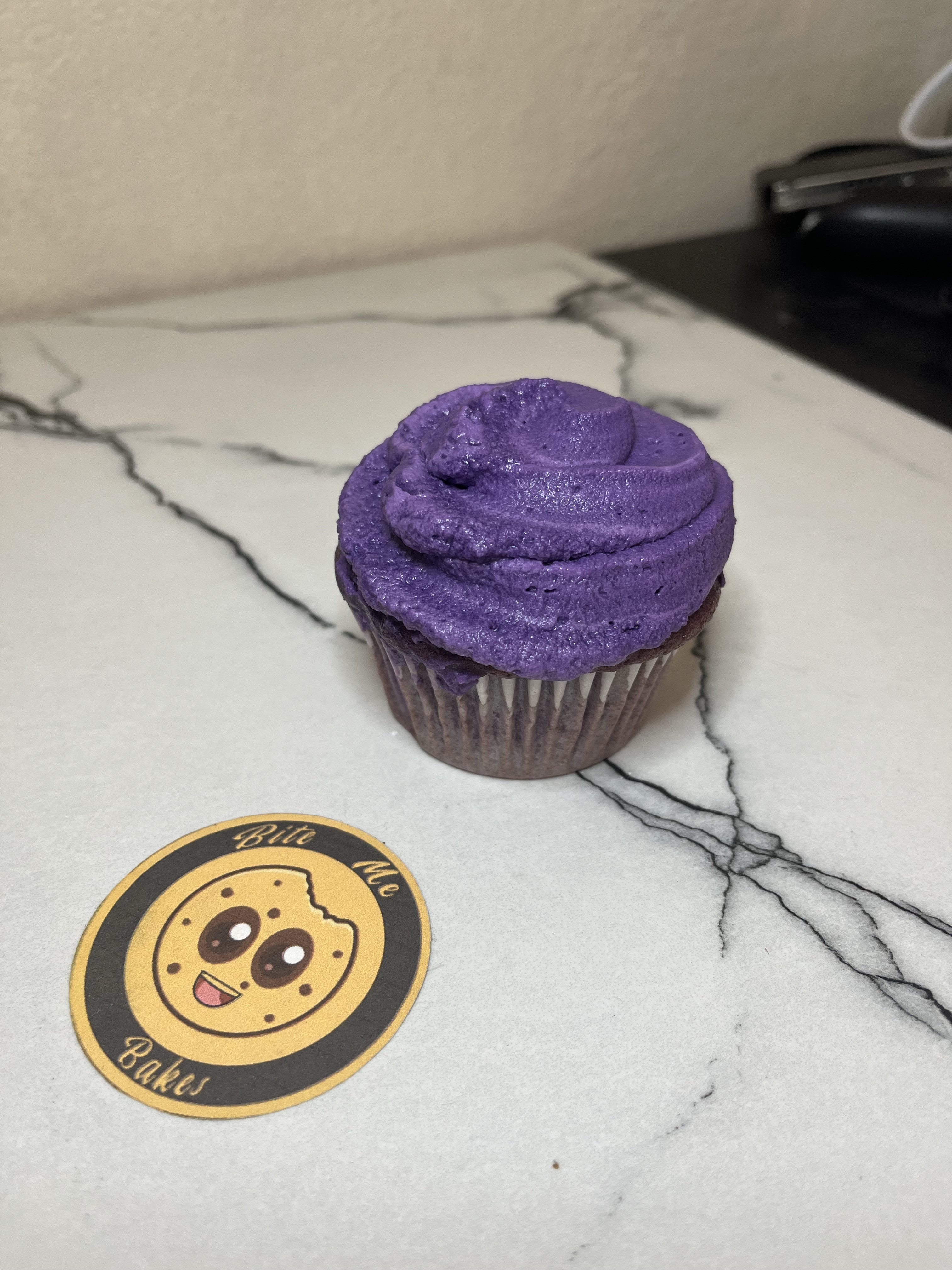 Ube Cupcakes