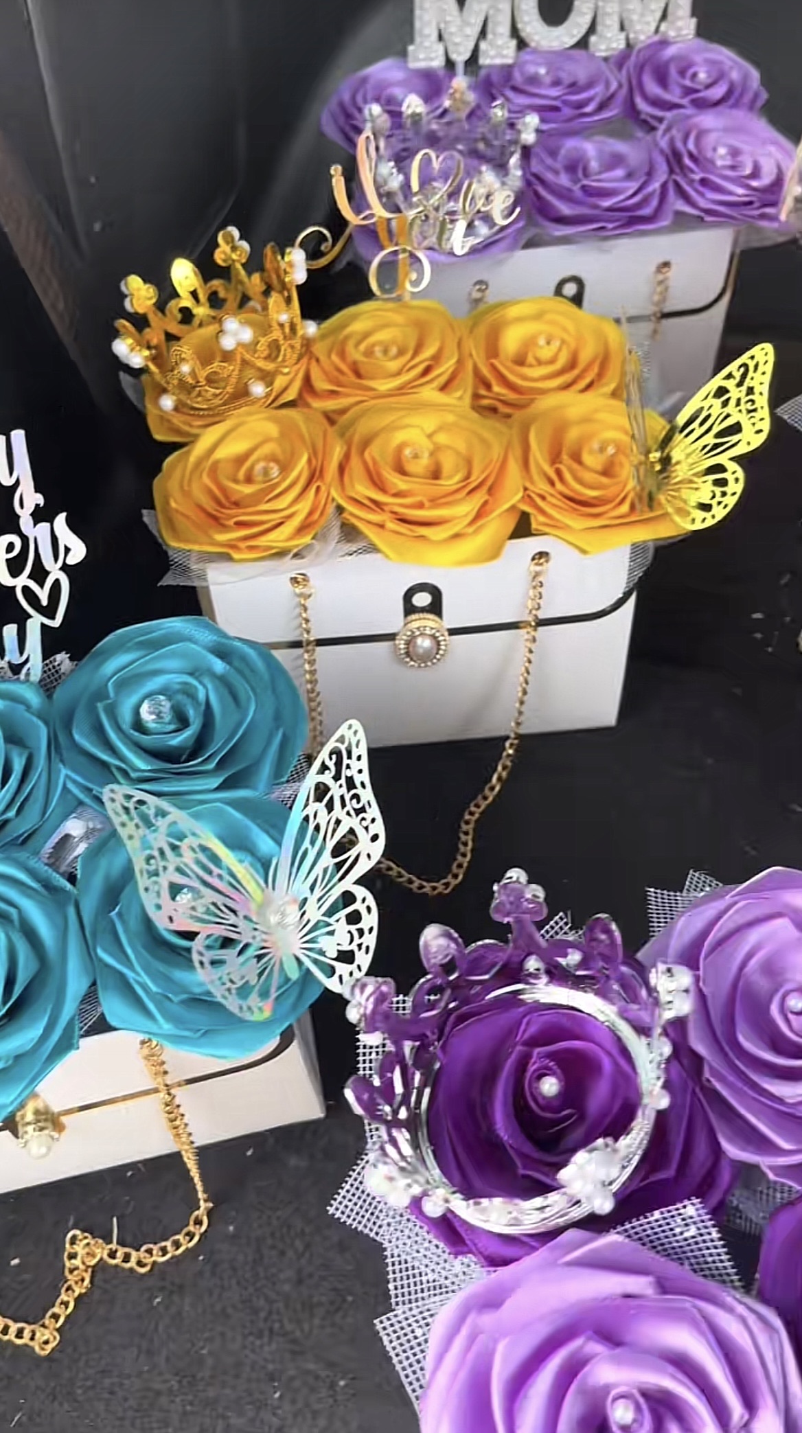 Real / Eternal Rose Purses 
