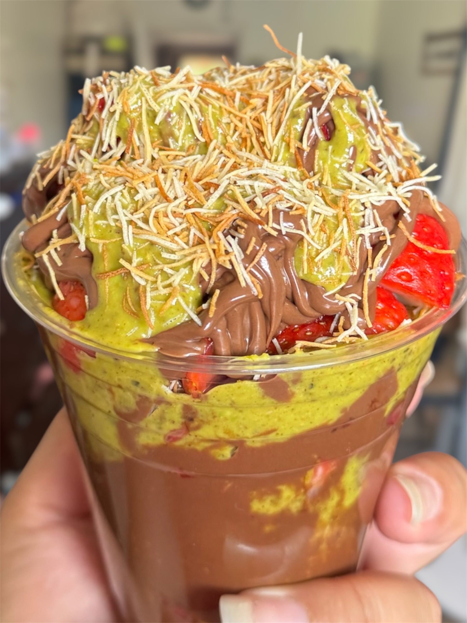 Dubai Chocolate Strawberry Cup