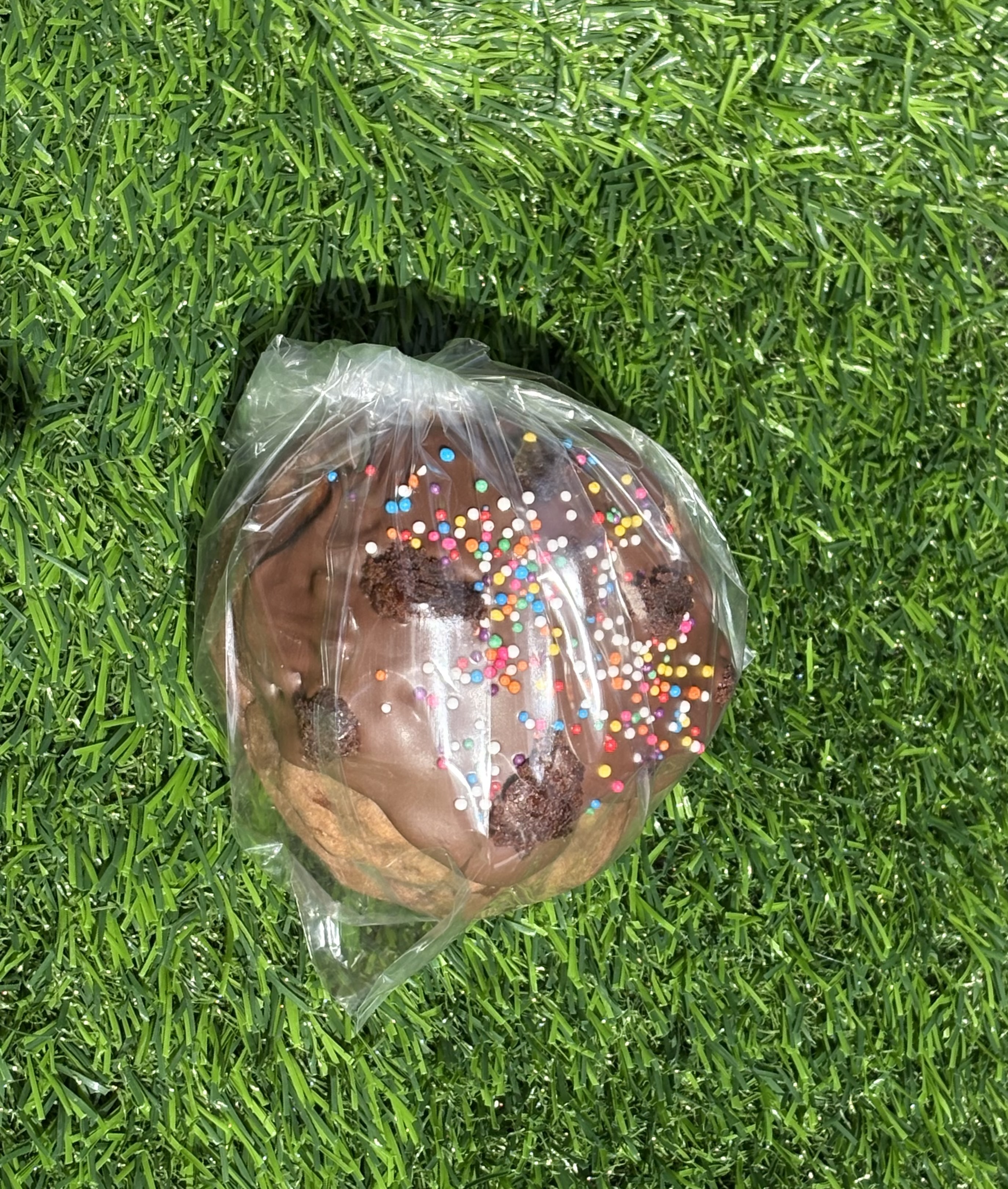 Cosmic Brownie Stuffed Cookie