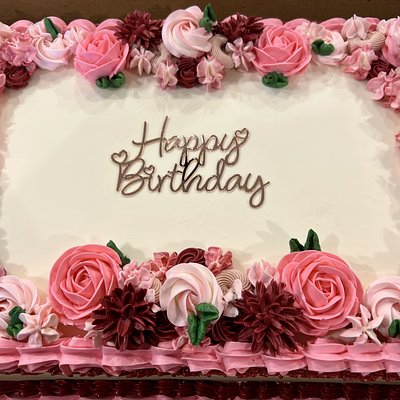 Sheet Cakes