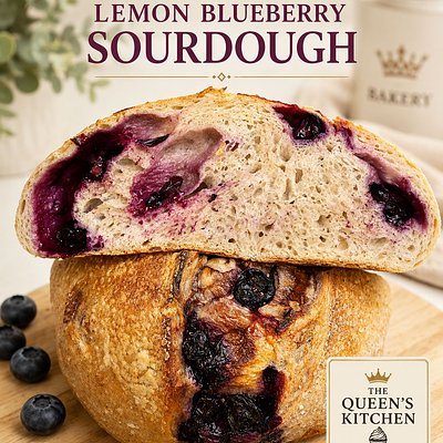 Lemon Blueberry Sourdough 