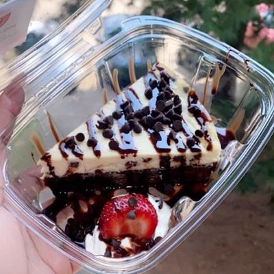 Chris Brownie Slice