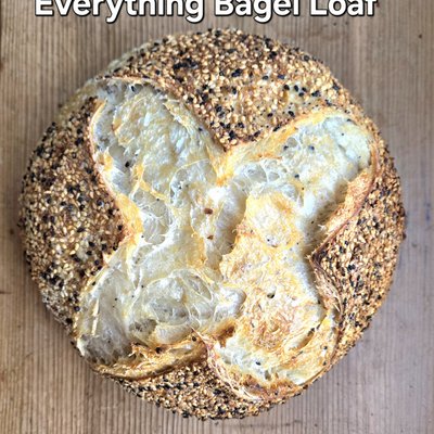 Everything Bagel Loaf