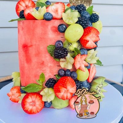 Watermelon tower