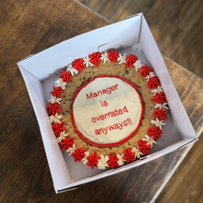 9in Cookie Cake 