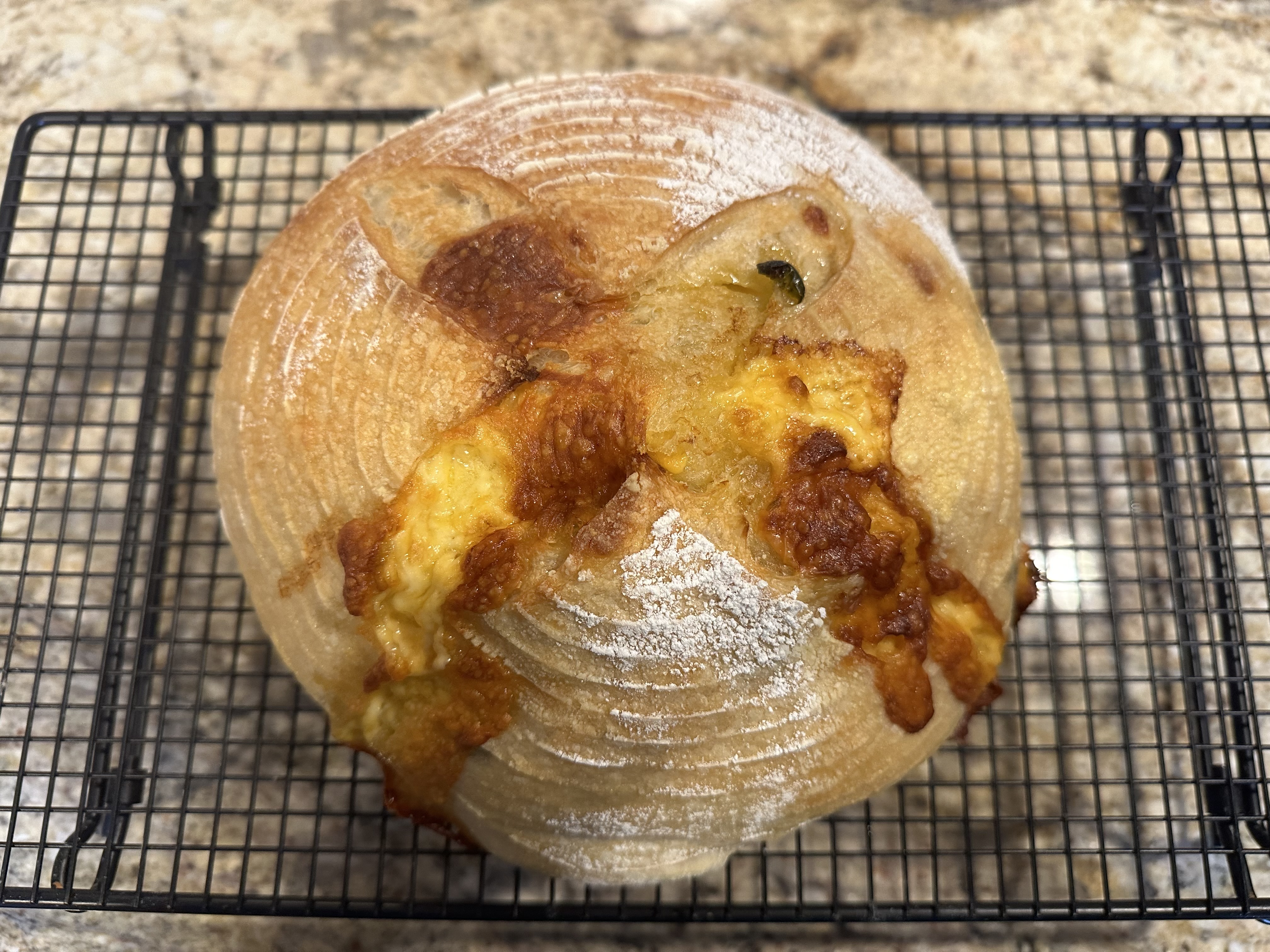 Jalapeño Cheese Sourdough