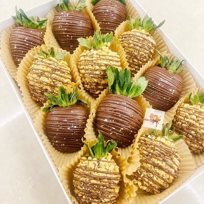 Milk Chocolate And Peanuts 