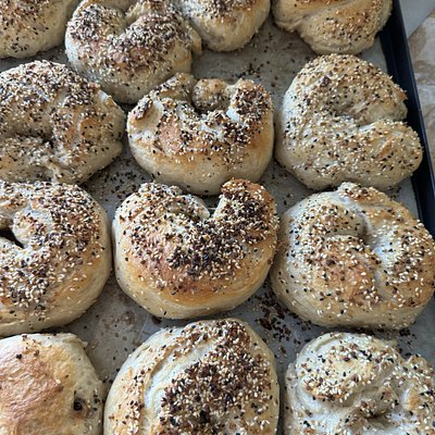  Everything Sourdough Bagel