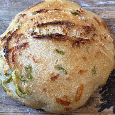 Cheddar Jalapeño Sourdough 