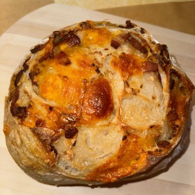 Cheddar, Bacon, & Onion Sourdough