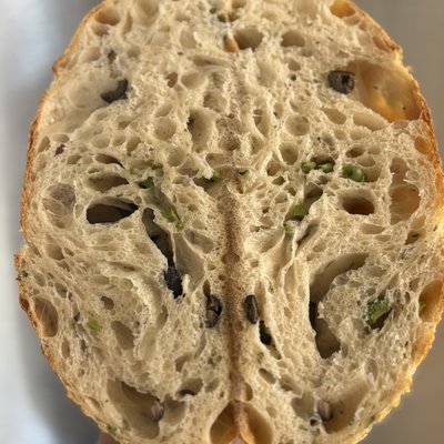 Olive & Rosemary Sourdough Loaf 