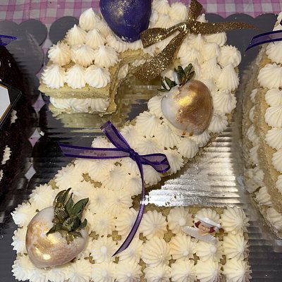 Single Number Cakes 0-9 2 Layers 