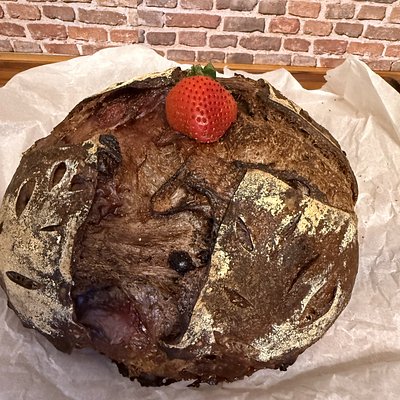 Double Chocolate Strawberry Boule