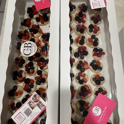 Per Dozen Fruit Tarts 