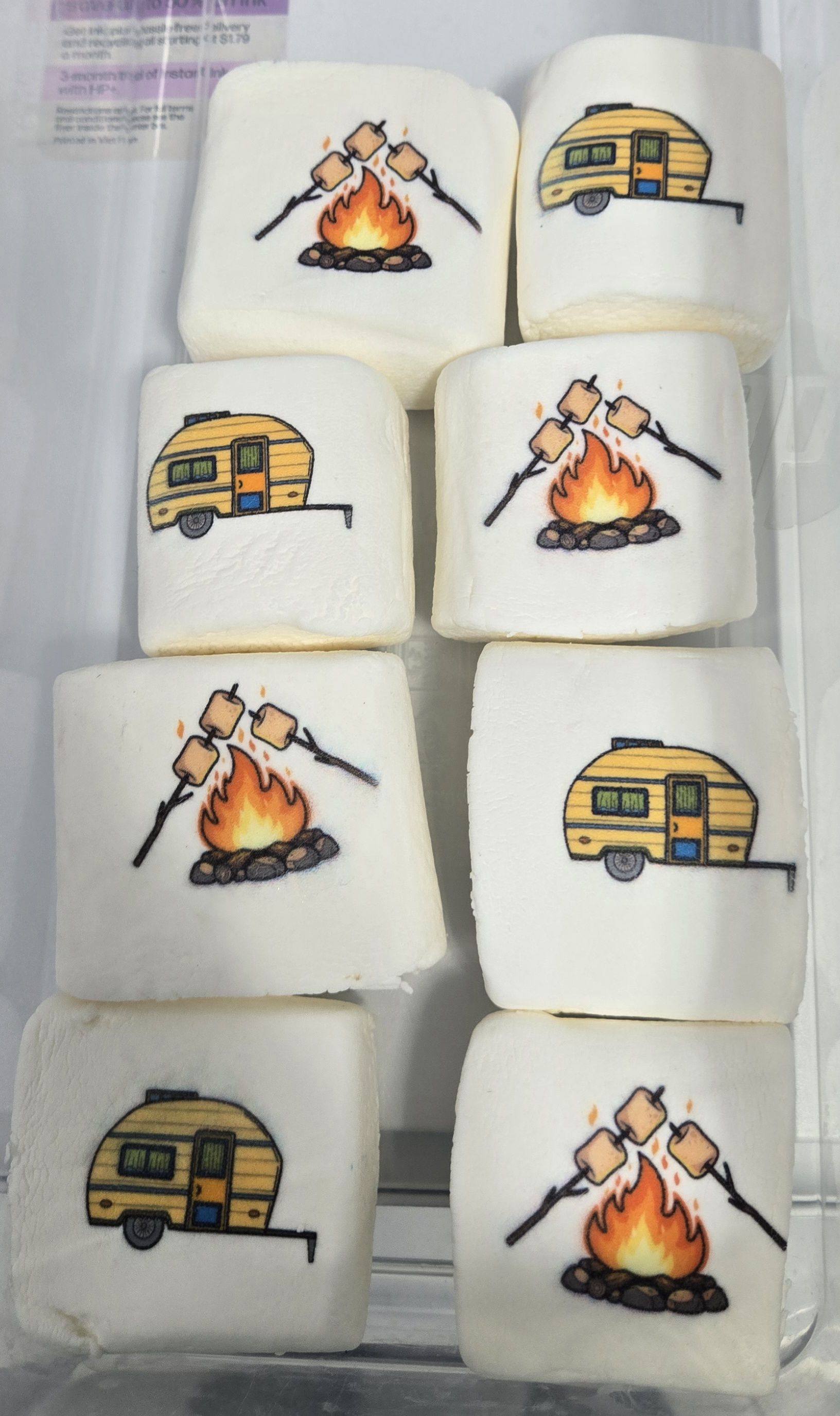 Printed Marshmallows - Per Dozen