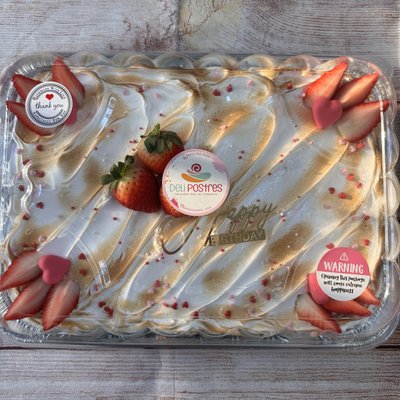 4 Leche Especial Mediana (13”x9”)