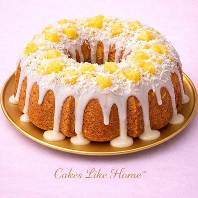 PINEAPPLE COCONUT CAKE
