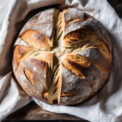 Whole Wheat Sourdough Bread 