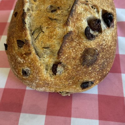 Olive Rosemary Sourdough Bread 