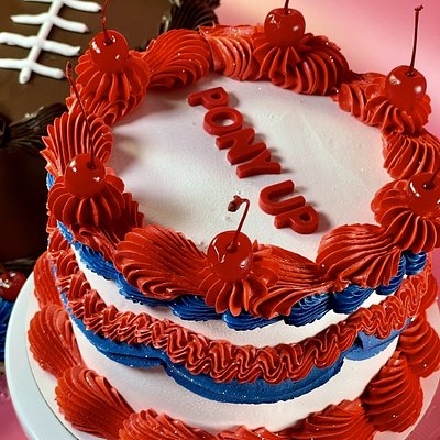Pony Up Cake