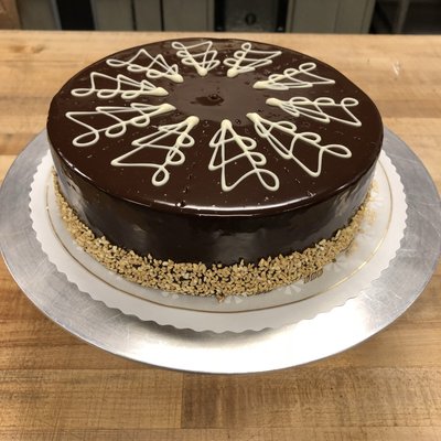 Chocolate Bourbon Mousse Cake