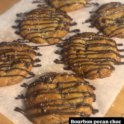 Bourbon Pecan Chip Cookie (5) Preorder 